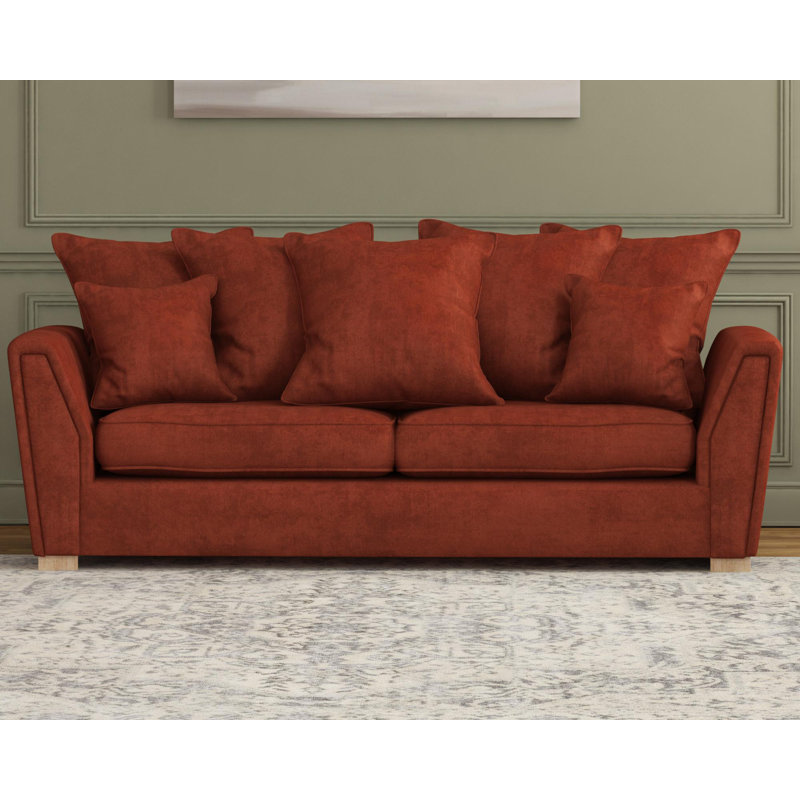 Wendleberry Three Seater, Scatter Back, Olive