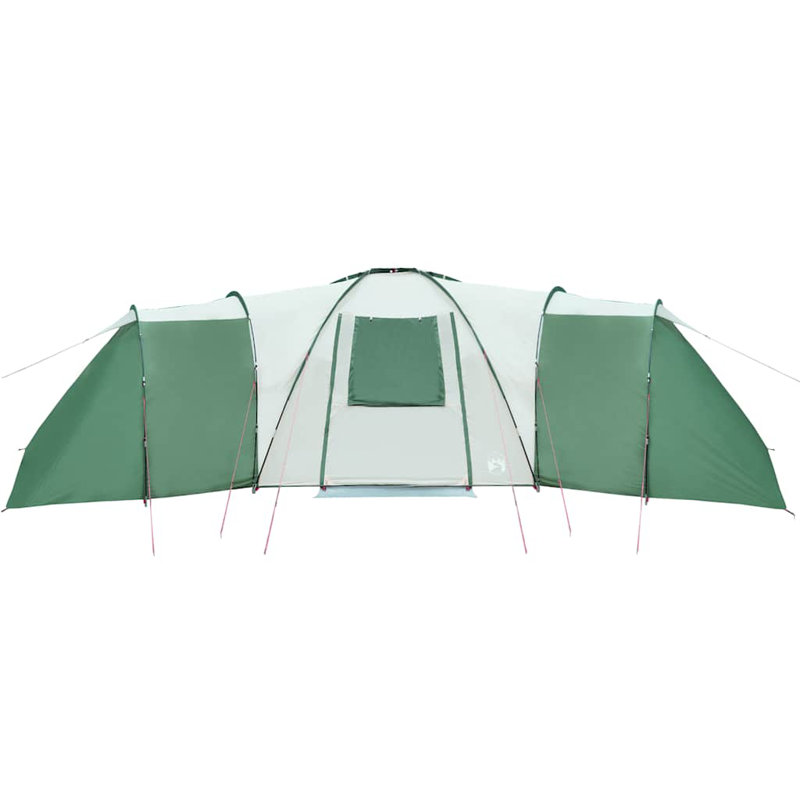 Tente pour famille Vidaxl imperméable pour 12 personnes, Vert