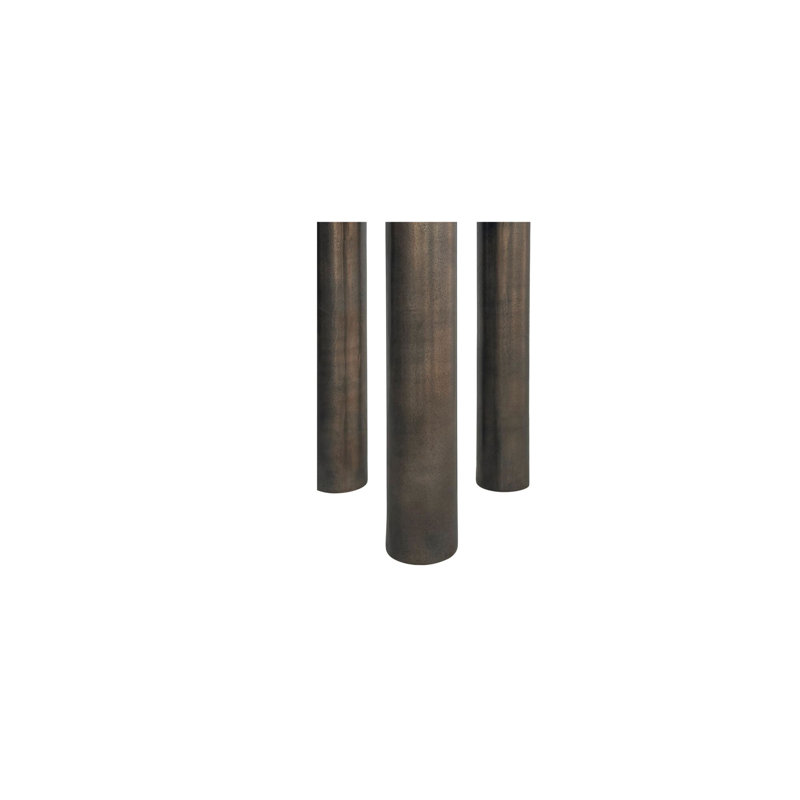 Deacon Outdoor Side Table Deep Bronze