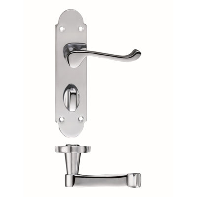Patternsin Bathroom Door Handle