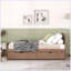 Structure de lit plateforme moderne avec 2 tiroirs-1281126555