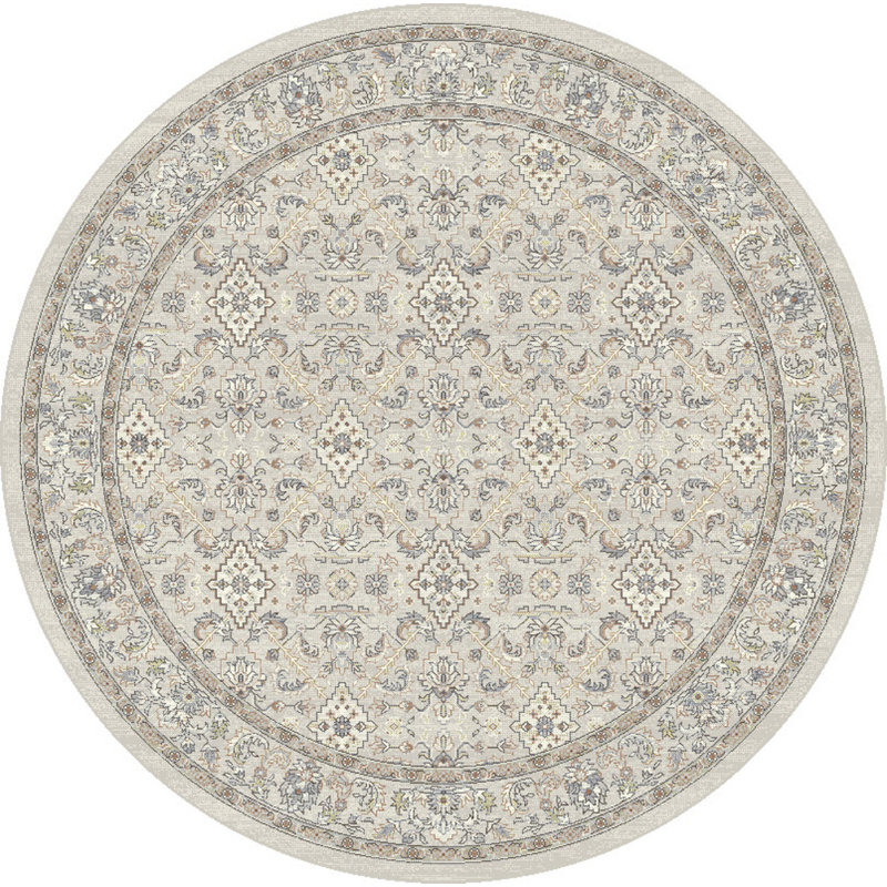 JARDIN ANCIEN 5,3 RD 57276-9295 Crème / beige, Rond 5 pi 3 po