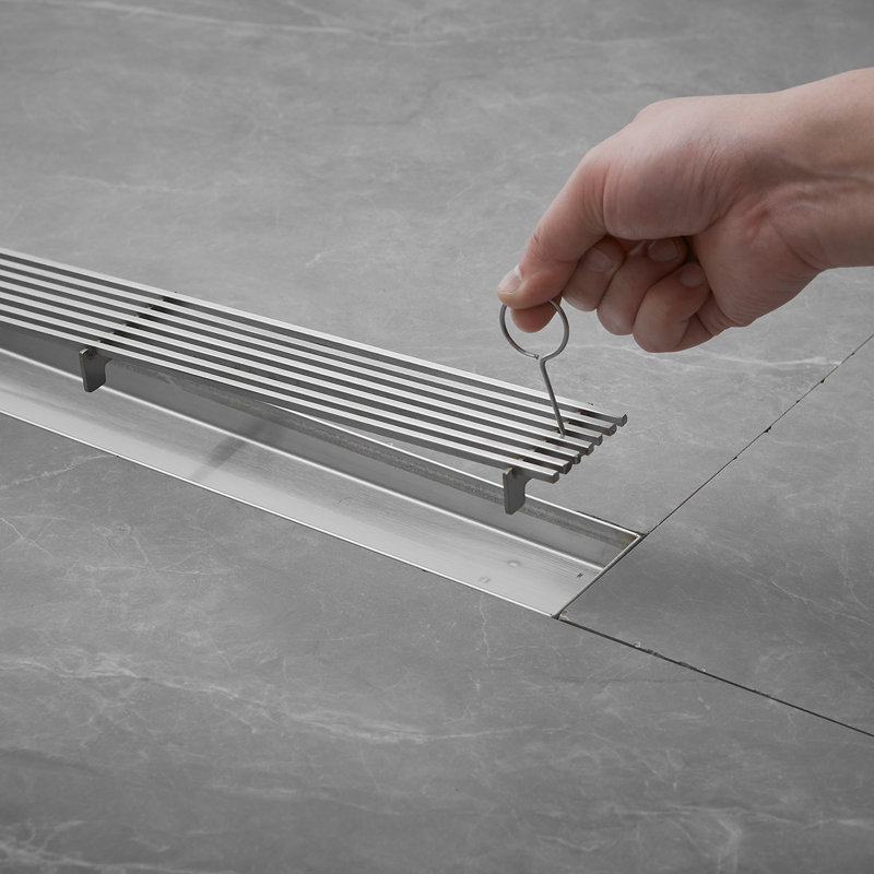 32'' Brushed Nickel Stainless Steel Linear Shower Drain