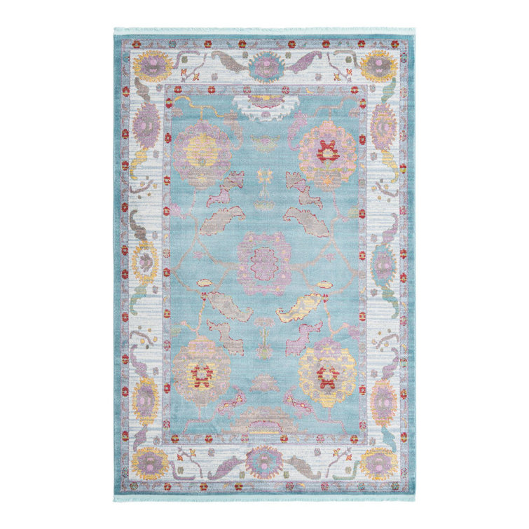 Tapis Paragon_Aqua et bleu