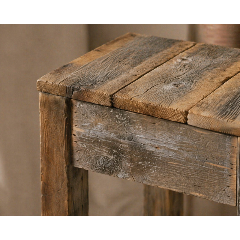 Mervyn Solid Wood End Table, Natural