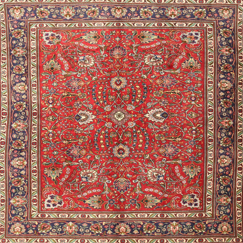 Akaash Oriental Indoor Rug, Square 6'