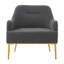 Fauteuil d'appoint Virelli Modern Chenille-1675135910