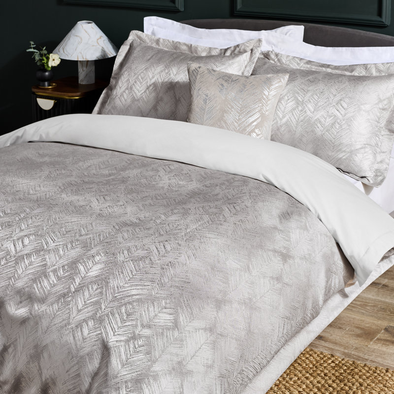 Folius Bedding, Double Bed Duvet Cover + 2 Standard Pillowcases