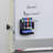 Black Marker Pen Holder Desk Organizer
