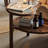 Retro irregular-shaped design coffee table