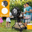 Barbecue au charbon 53 W Costway