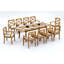 Granada Outdoor - Piece Teak Dining Set-1311685807