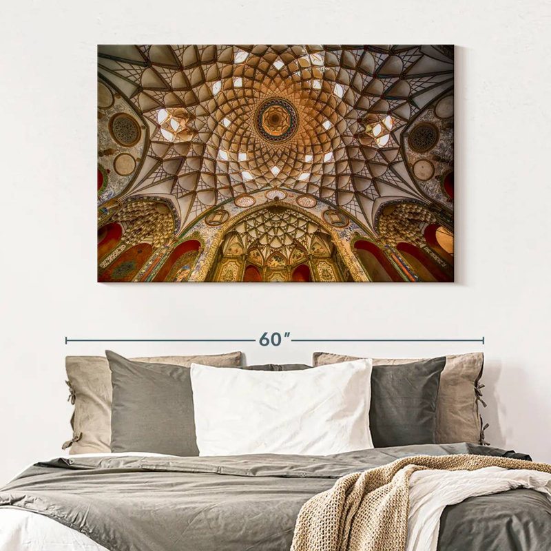 Borujerdi House Ceiling, 34" H x 51" W