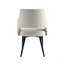 Fauteuil en métal et cuir Vegan-628547886