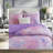Modern Bedding Sets, 4 Piece King Cal King Microfiber Tie Dye for Home