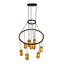 48" Wide Cartier 9 Light Cascading Chandelier