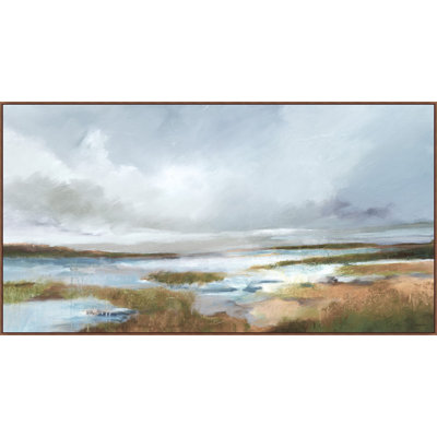 «Early Light», reproduction sur toile avec cadre flottant