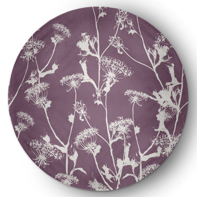 Chenille Floral Indoor / Outdoor Rug