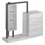 Armoire avec 4 tiroirs et 3 tablettes-1413433264