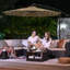 Piqua 300cm Lighted Market Parasol-240736457