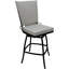 Tabouret de bar extérieur en aluminium avec coussin Kyeler-355272580-395518372-395518375