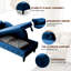 Chaise longue avec velours capitonné Dejonnae-694649065