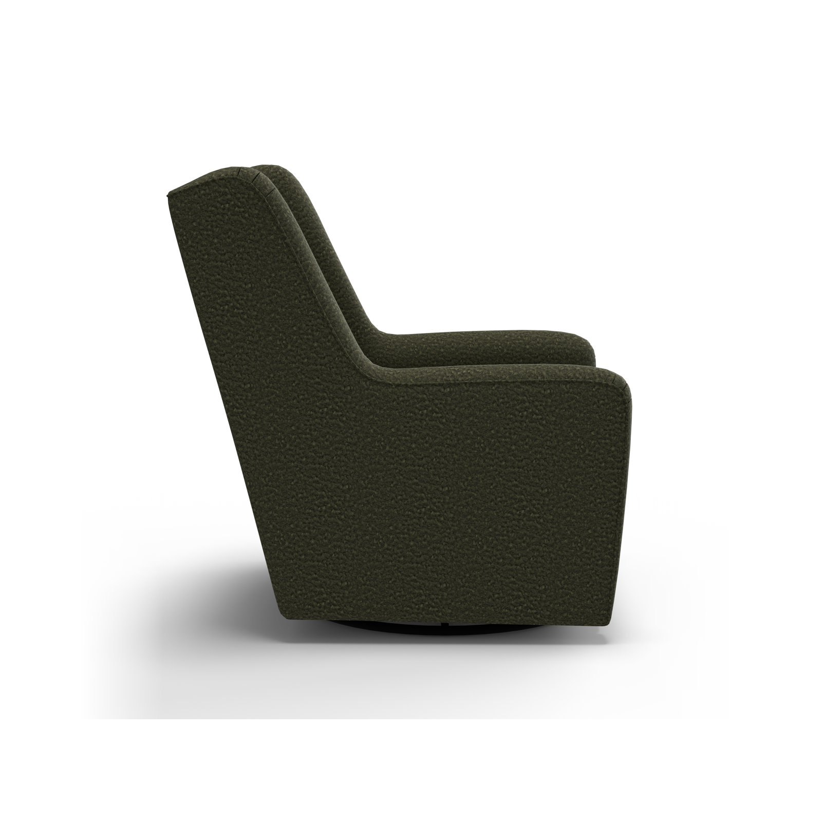 Miranda Upholstered Swivel Glider, Fiona Olive Performance