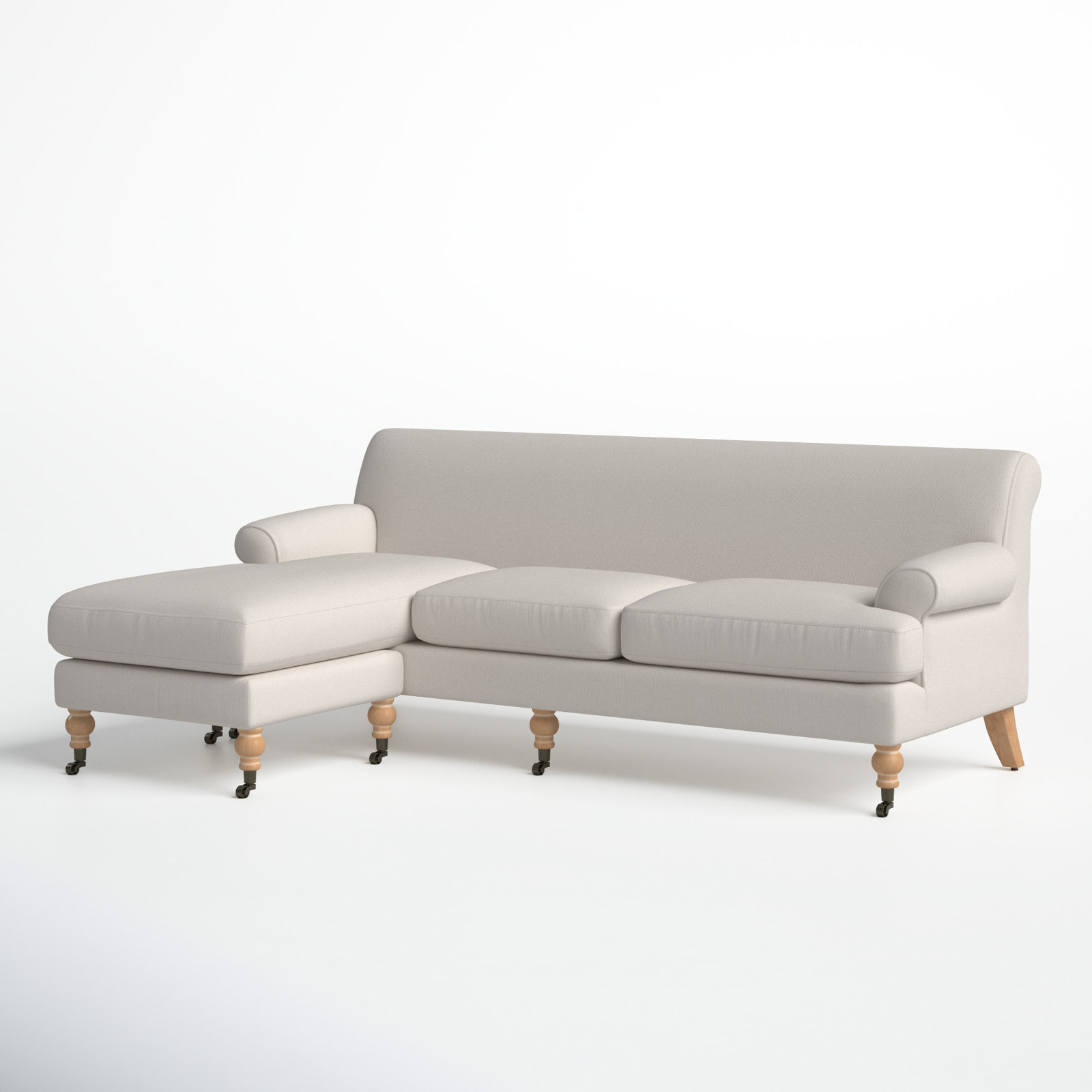 Harbor 2 - Piece Reversible Upholstered Chaise Sectional 