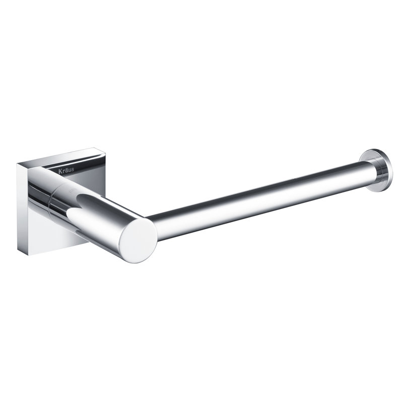 Ventus Bathroom Wall Mount Toilet Paper Holder, Chrome