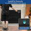 Magnet Fireplace Cover,Draft & Cold Air Blocker for Inside Fireplace Heat Loss & Flue Blocker Blanket, Black 39"W x 32"H
