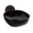 Whitehaus 17" Square Above Mount /Vessel Lavatory Basin-121923160-121923159