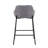 Cassiopeia Upholstered Counter Stool with Metal Frame-819517392-819517393-819517405