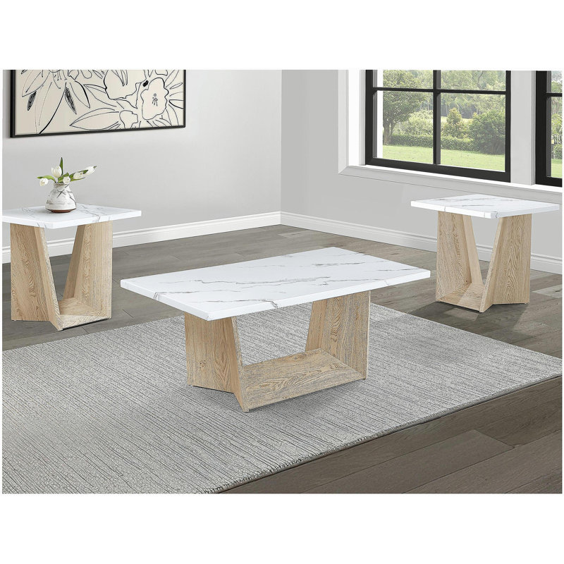 Ensemble de table basse 3 pièces Modern