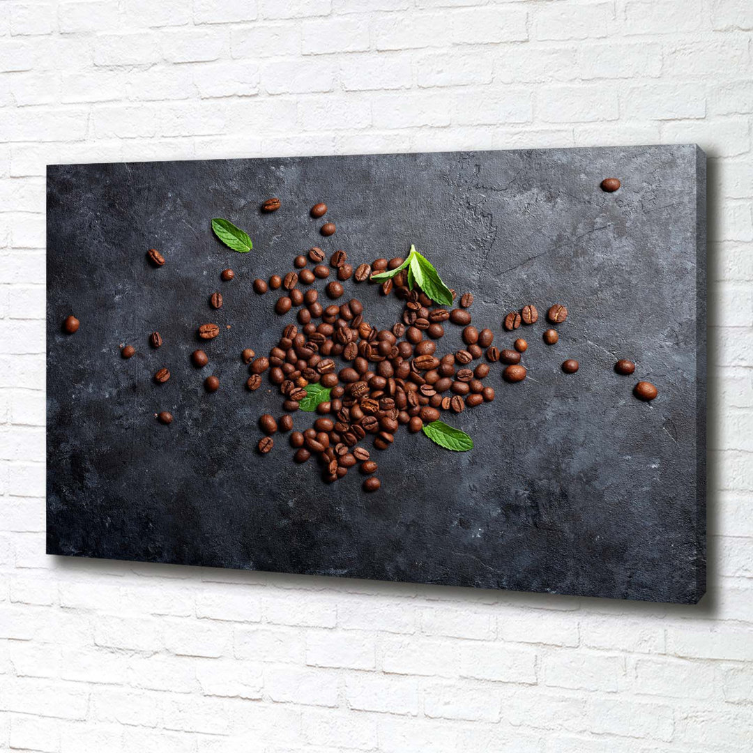 Kaffeebohnen - Ungerahmte Kunstdrucke auf Leinwand