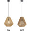 Temara 1-Light Rattan Plaited Pendant Chandeliers-1183647725