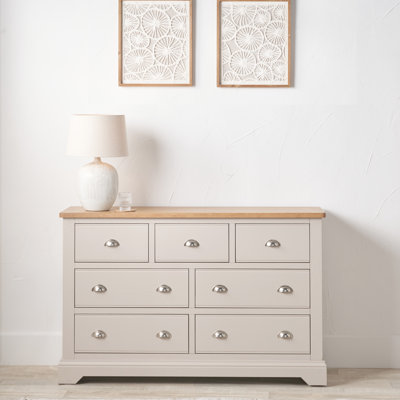 136 cm W Chest of 7 Drawers