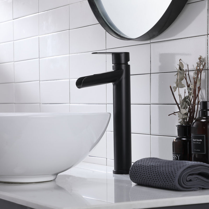 Robinet de salle de bain vasque, Noir