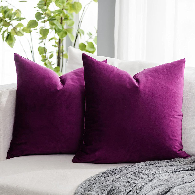 Pillow Cover, Purple