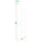 Solid Wood Glass Primed without Installation Hardware Kit Barn Door-85851415