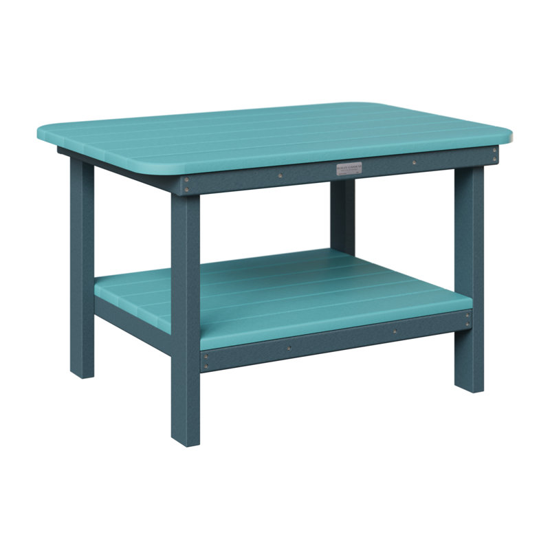 Table basse Berlin Gardens, Ardoise, Bleu Aruba