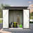 Lean-To Metal Storage Shed-119305649-122510063