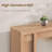 70.9" Console Table, Long Entryway Table with Sturdy Wood Frame, Narrow Sofa Table for Living Room, Hallway, Foyer, Entrance, Natural Oak-959585560
