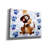 'Puppy' by Artpoptart Canvas Wall Art-790650477