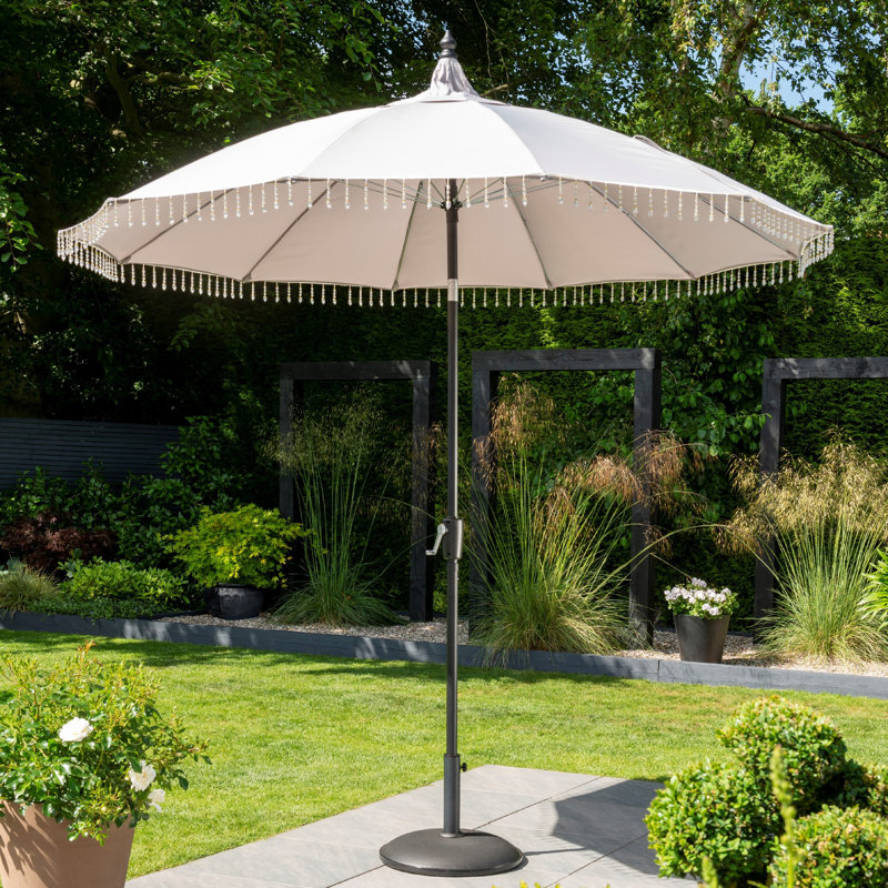 Collette 250cm Market Parasol, Grey