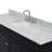 Partham 67'' Single Bathroom Vanity with Carrara Marble Top-93068106