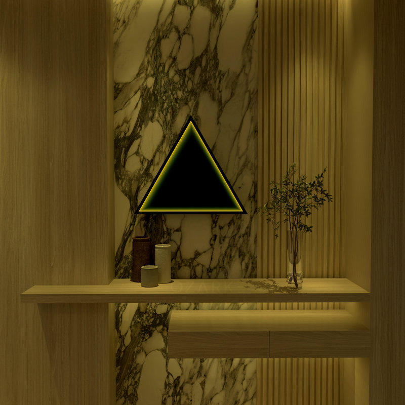 Leighlan Iron Triangle Mirror