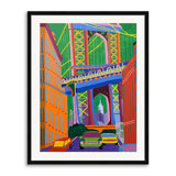 Manhattan Bridge Print by Sue Graef