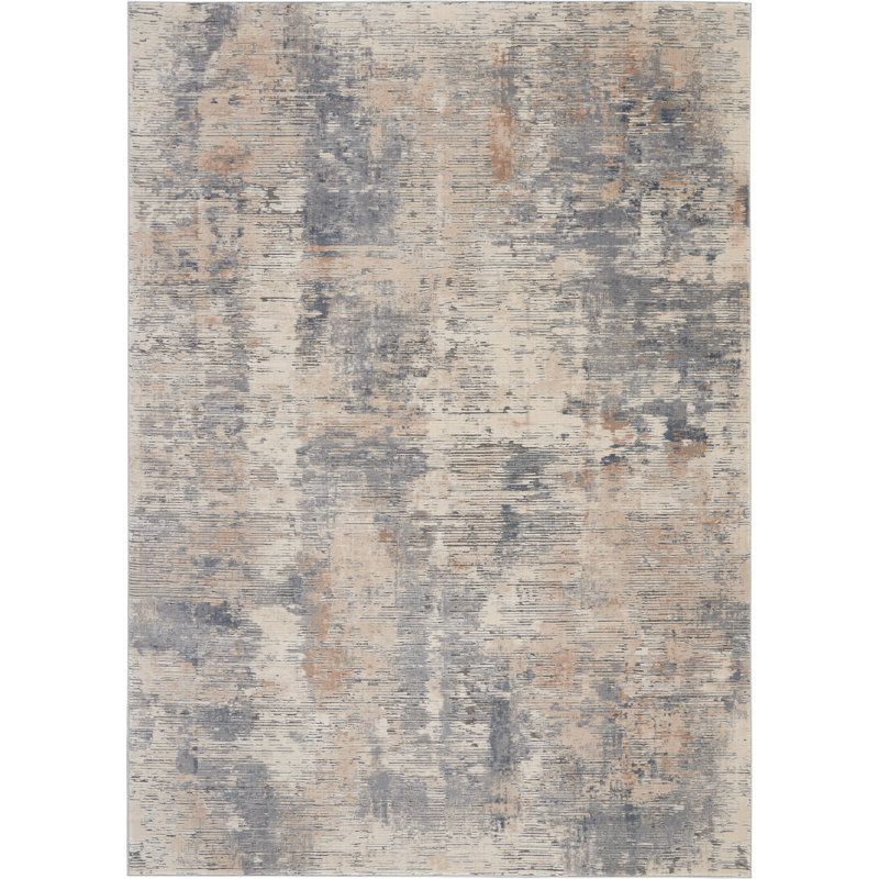 Abstract Indoor Rug, Rectangle 7'10" x 10'6"