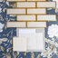 Athena 12" x 12" Glass Brick Joint Mosaic Wall Tile-63332400