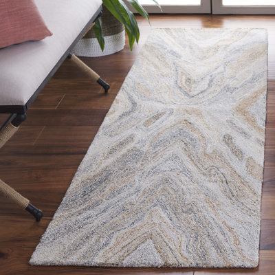 Tapis à motif abstrait Clen